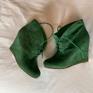Oxygene Green booties
